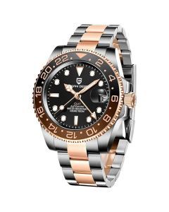 Men's Automatic Mechanical Sapphire Watch (Rose Gold)