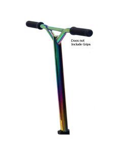 Scooter T-Bar Handlebar Metal Heat Chrome Alloy 533mm x 533mm