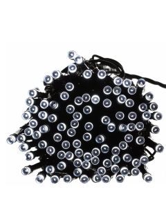 52m 500LED String Solar Powered Fairy Lights Garden Christmas Decor Cool White
