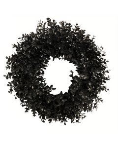Halloween Black Wreath Door Wall Fence Decor