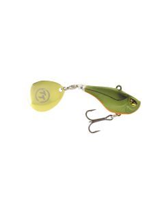 TT Lures Flashpoint+ 37mm Tail Spinner Vibe Lure - MATTE OLIVE