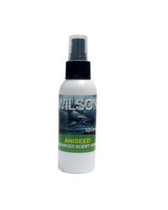 100ml Bottle of Wilson Aniseed Enhanced Bait Scent Spray -Fishing Lure Scent