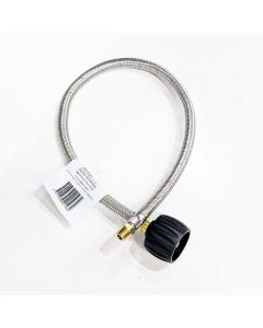 Bromic Single Gas Regulator Flexi Hose 600mm