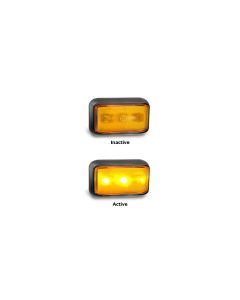 LED Autolamps 58AM Side Direction Indicator 12-24V, Blister Single