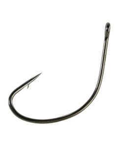 1 Box Of Eagle Claw Lazer Sharp L141 Platinum Black Kahle Wide Gap Fishing Hooks