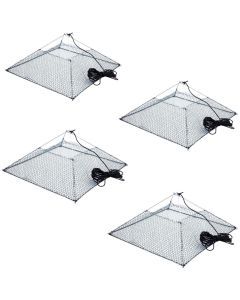 4 x Jarvis Walker Pyramid Traps - Environmentally Friendly Yabby Pyramid Nets