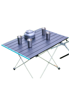 Ultralight Portable Folding Camping Table Foldable Outdoor Dinner Desk High Strength Aluminum Alloy For Garden Party Picnic BBQ