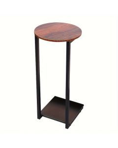 Double-Layer Metal Frame Storage Side Table