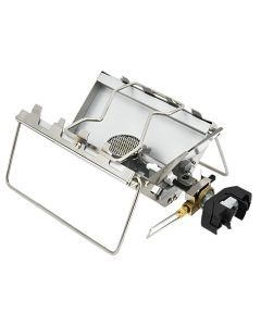 Camping Foldable Cartridge Stove Silver