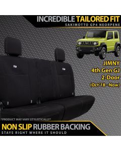 Suzuki Jimny 4th Gen GJ 2-Door Neoprene Rear Row Seat Covers (Available)