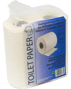 Squeaky Clean Toilet Paper 4 Pack