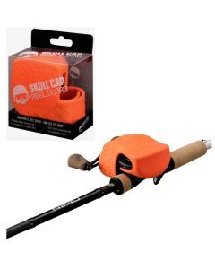 13 Fishing Orange Skull Cap Reel Guard Low Profile Baitcaster Fishing Reel Cover