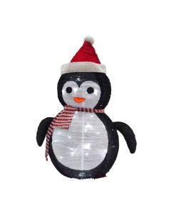 Christmas Penguin Decorative Light White Glow