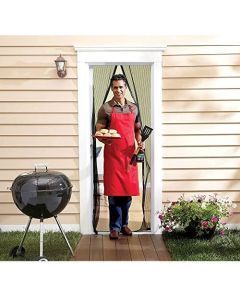 Magnetic Curtain Hands Free Screen Door