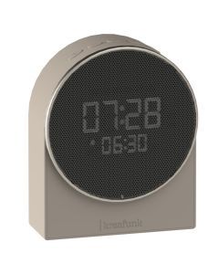 Kreafunk Ivy Alarm Clock W/ Bluetooth Speaker - Ivory Sand