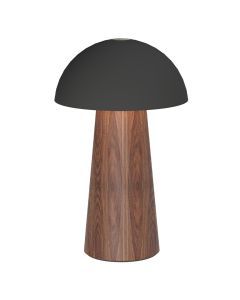 Kreafunk Bello Lamp, Portable And Rechargeable - Black Wood