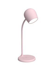Kreafunk Ellie Lamp W/ Qi Charger And Bluetooth Speaker - Dusty Rose